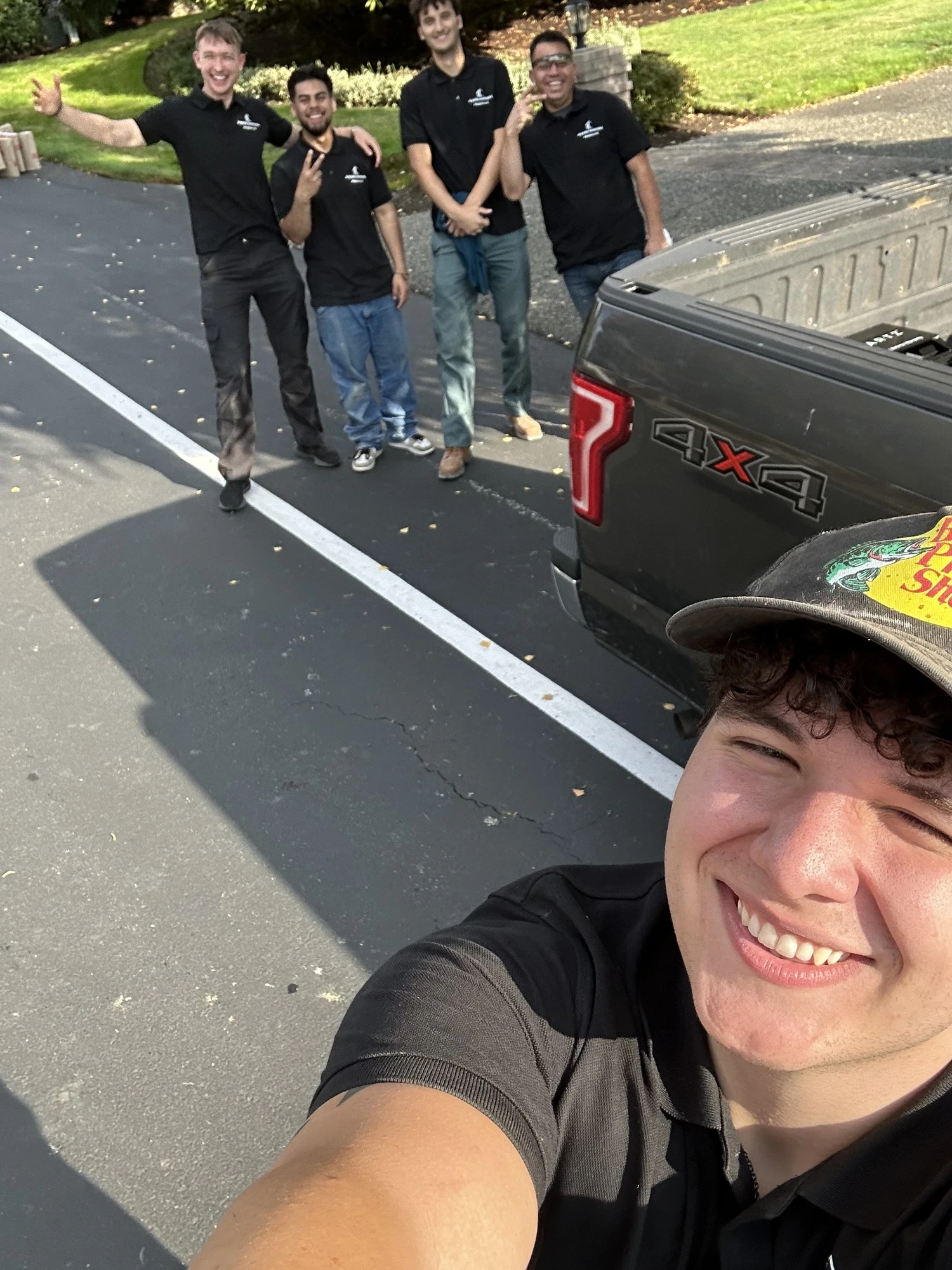 Sebastian Suciu with the ID Builder crew